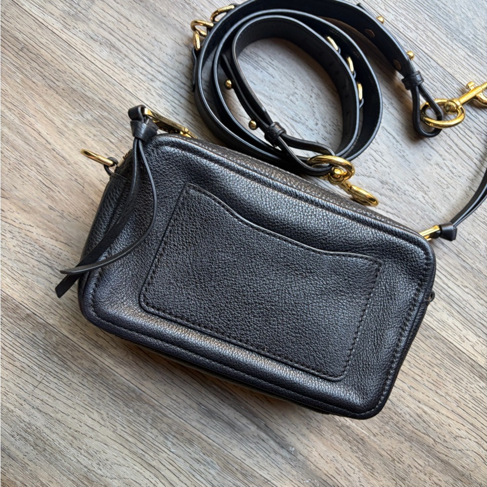 Marc Jacobs SoftShot 21 Leather Crossbody Bag - Picture 4 of 17